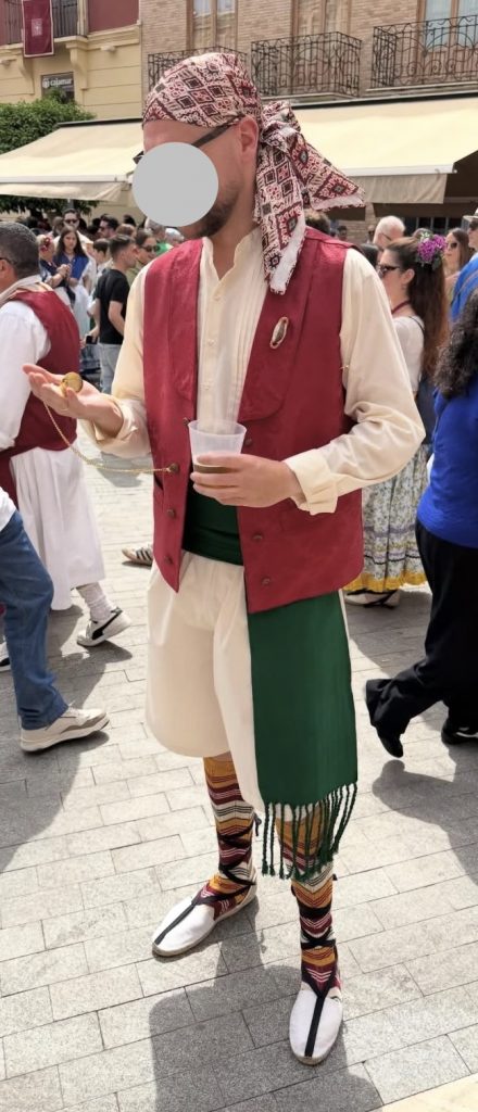 Foto de traje huertano completo